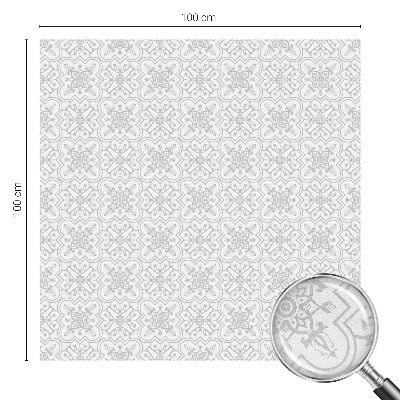 Virágszimmetria Üvegfólia ablakra