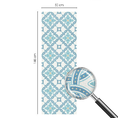 Klasszikus szimmetria Öntapadós ablakfólia ólomüveg mintával