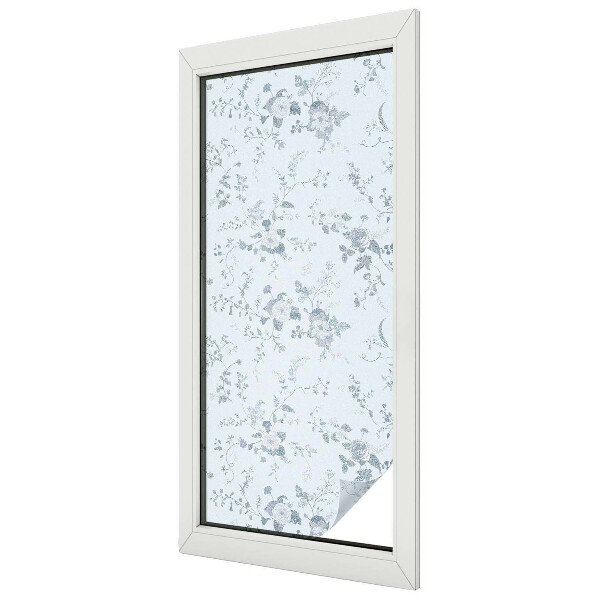 Finom virágok Ablaküveg fólia belátásgátló