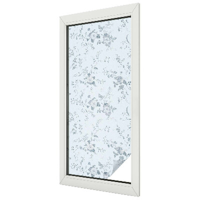 Finom virágok Ablaküveg fólia belátásgátló