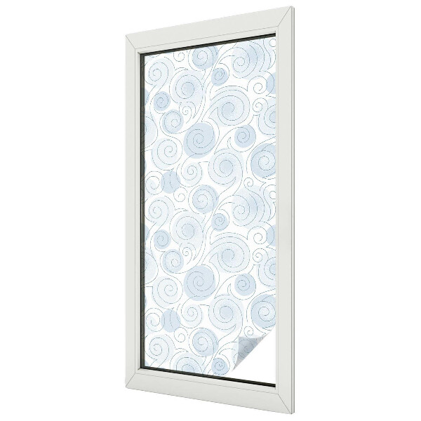 Spirális minták Üvegfólia ablakra