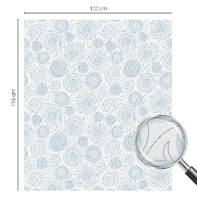 Spirális minták Üvegfólia ablakra