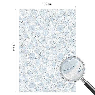 Spirális minták Üvegfólia ablakra