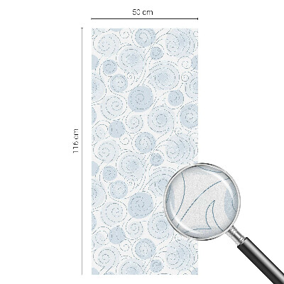 Spirális minták Üvegfólia ablakra