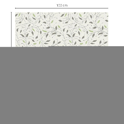 Hajtások levelei Öntapadós üvegfólia vitrázs mintával