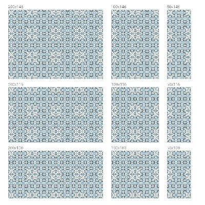 Geometriai minták Belátásgátló fólia ablakra