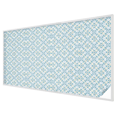 Geometrikus rozetták Öntapadós ablakfólia ólomüveg mintával