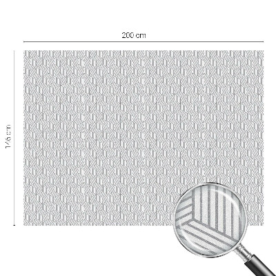 Hatszögletű szilárd anyagok Üvegfólia ablakra