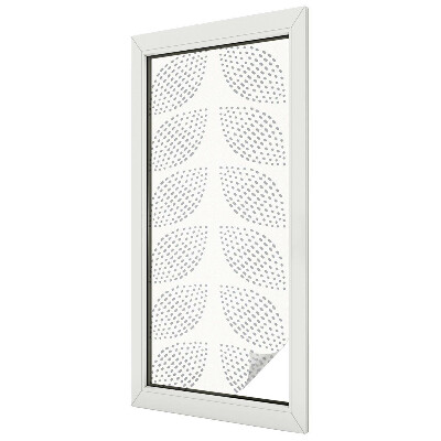 Pontozott levelek Belátásgátló fólia ablakra