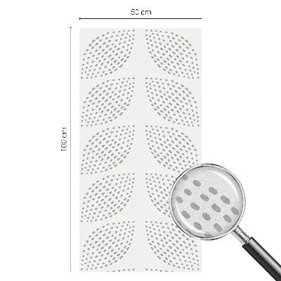 Pontozott levelek Belátásgátló fólia ablakra
