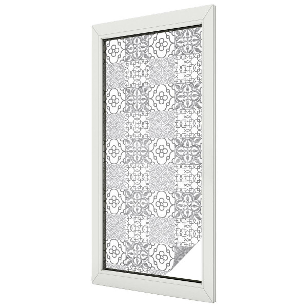 Klasszikus minták Öntapadós üvegfólia vitrázs mintával