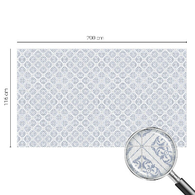 Finom rozetták Öntapadós ablakfólia ólomüveg mintával