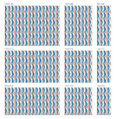 Hullámos ritmus Öntapadós üvegfólia vitrázs mintával