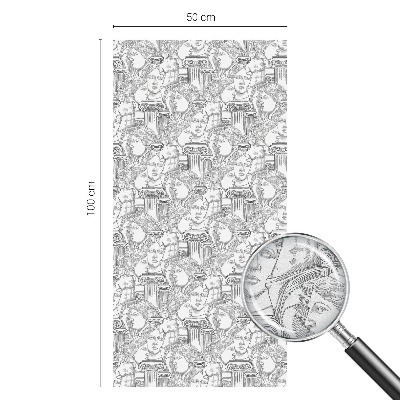 Klasszikus portrék Üvegfólia ablakra