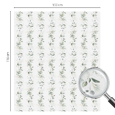 Növényi varázs Öntapadós ablakfólia ólomüveg mintával