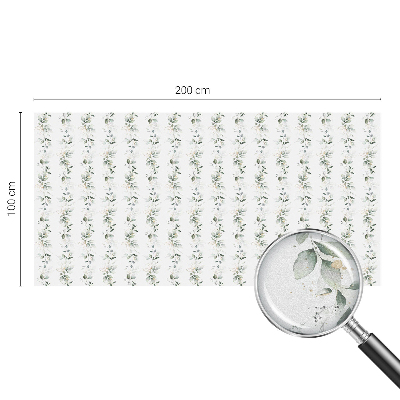 Növényi varázs Öntapadós ablakfólia ólomüveg mintával