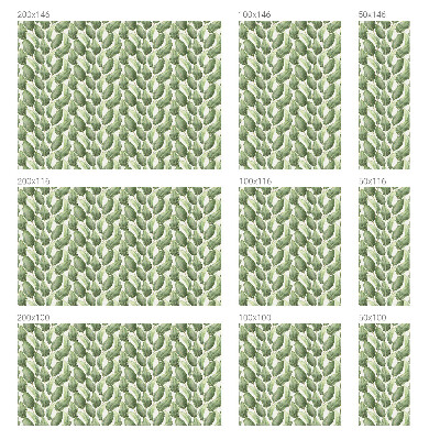 Zöld levelek Belátásgátló fólia ablakra