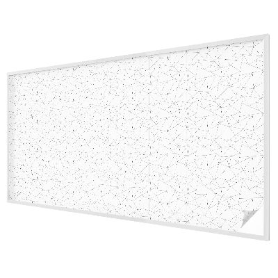 Geometriai minták Öntapadós üvegfólia vitrázs mintával