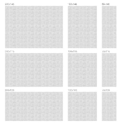 Szürke ívek Öntapadós ablakfólia ólomüveg mintával