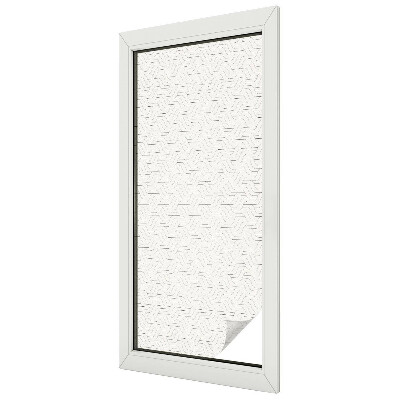 Hullámos vonalak Üvegfólia ablakra