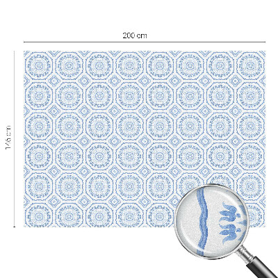 Virágdíszek Öntapadós ablakfólia ólomüveg mintával