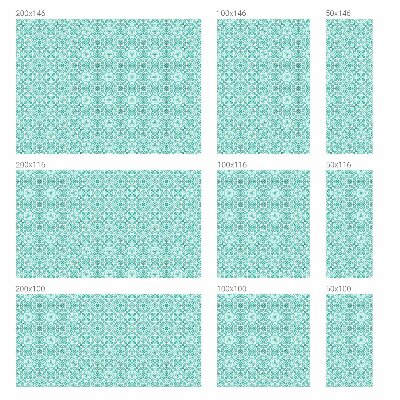 Klasszikus minta Üvegfólia ablakra