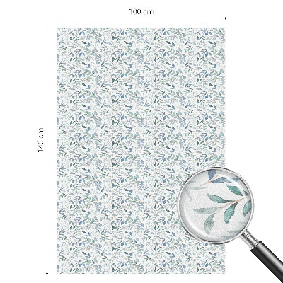 Idilli levelek Belátásgátló fólia ablakra