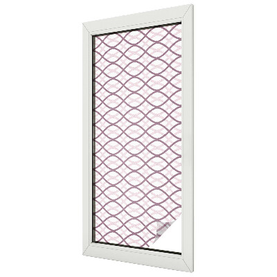 Ovális formák Ablaküveg fólia belátásgátló