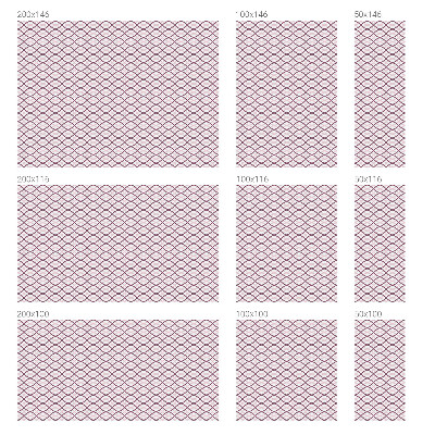 Ovális formák Ablaküveg fólia belátásgátló