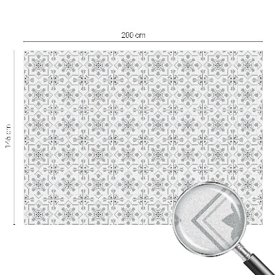 Szimmetrikus díszek Öntapadós üvegfólia vitrázs mintával