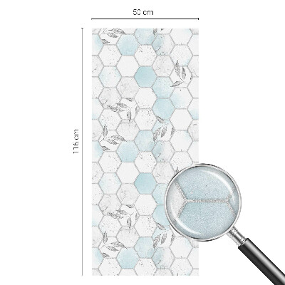 Levélcserép Üvegfólia ablakra