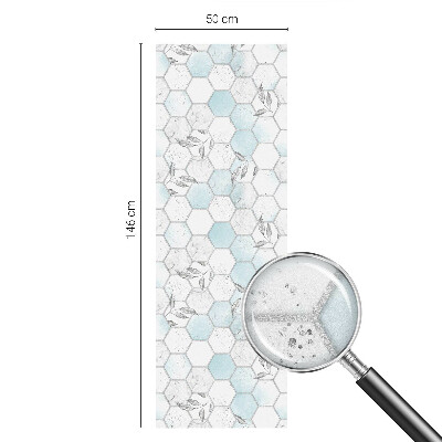 Levélcserép Üvegfólia ablakra