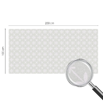 Virágszimmetria Öntapadós ablakfólia ólomüveg mintával