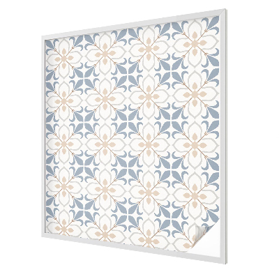 Virágos szépség Öntapadós ablakfólia ólomüveg mintával