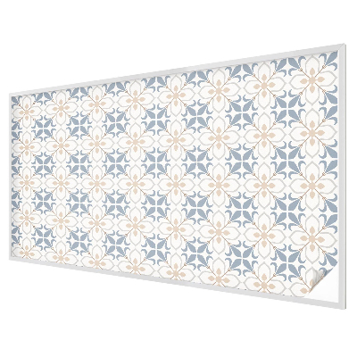 Virágos szépség Öntapadós ablakfólia ólomüveg mintával