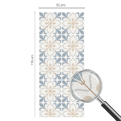 Virágos szépség Öntapadós ablakfólia ólomüveg mintával