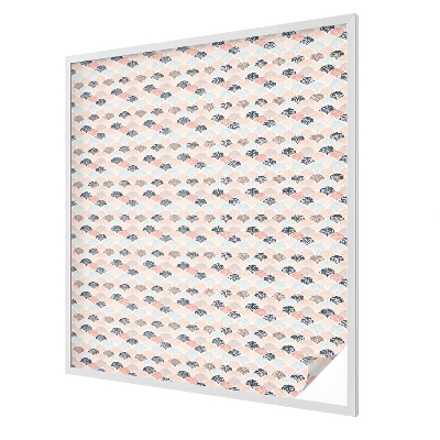 Legörgőminta Belátásgátló fólia ablakra