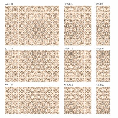 Klasszikus dísz Üvegfólia ablakra