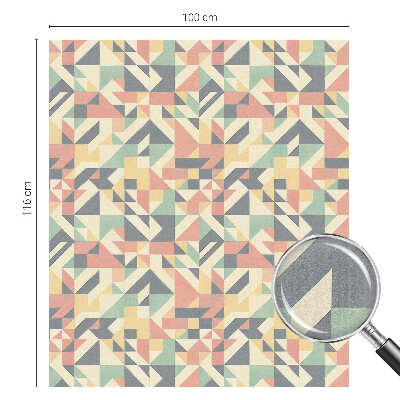 A geometria energiája Öntapadós ablakfólia ólomüveg mintával