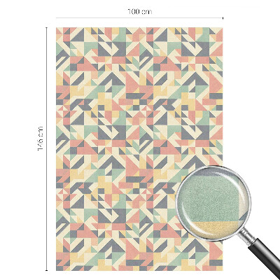 A geometria energiája Öntapadós ablakfólia ólomüveg mintával