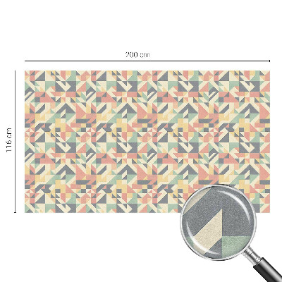 A geometria energiája Öntapadós ablakfólia ólomüveg mintával