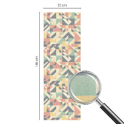 A geometria energiája Öntapadós ablakfólia ólomüveg mintával