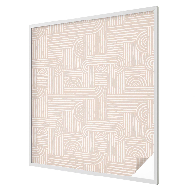 Geometrikus minta Üvegfólia ablakra