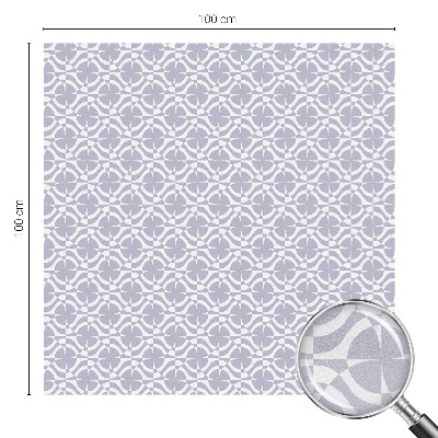 Lila szimmetria Ablaküveg fólia belátásgátló