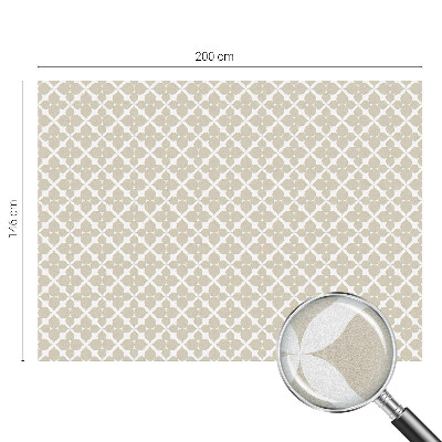 Geometrikus levelek Üvegfólia ablakra