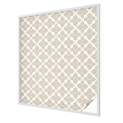 Geometrikus levelek Üvegfólia ablakra