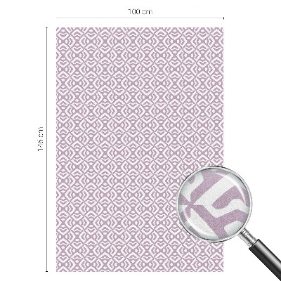 Lila formák Öntapadós üvegfólia vitrázs mintával