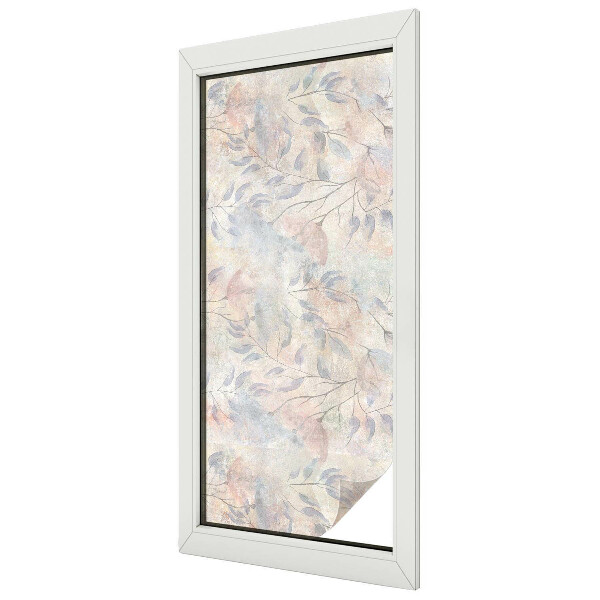 Változó hatás Öntapadós ablakfólia ólomüveg mintával