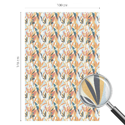 Botanikai energia Öntapadós üvegfólia vitrázs mintával