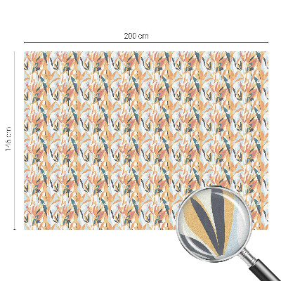 Botanikai energia Öntapadós üvegfólia vitrázs mintával